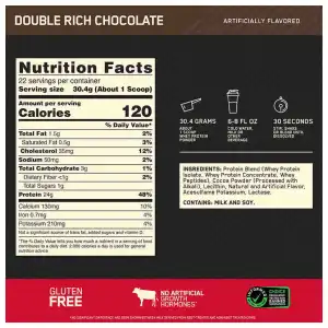 PROTEÍNA WHEY GOLD STANDARD (ON) miniatura 2